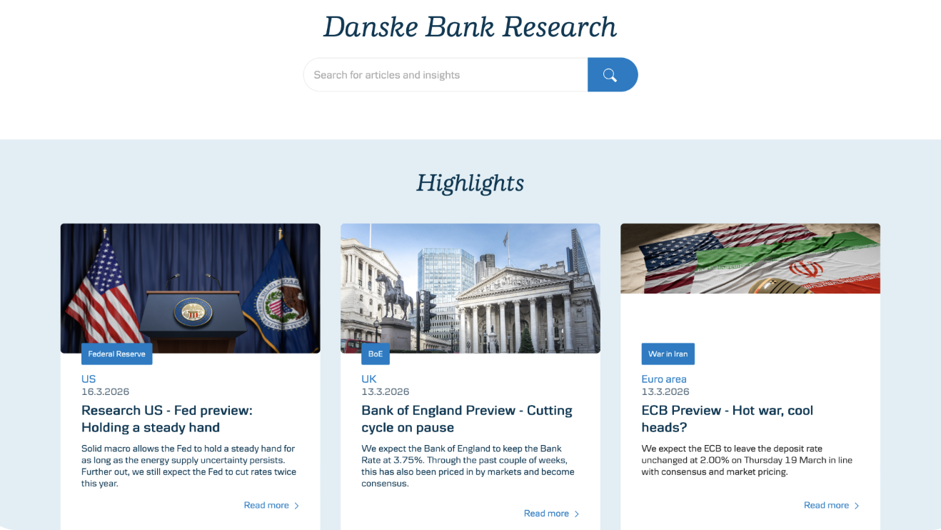 Danske Bank — Research Hub